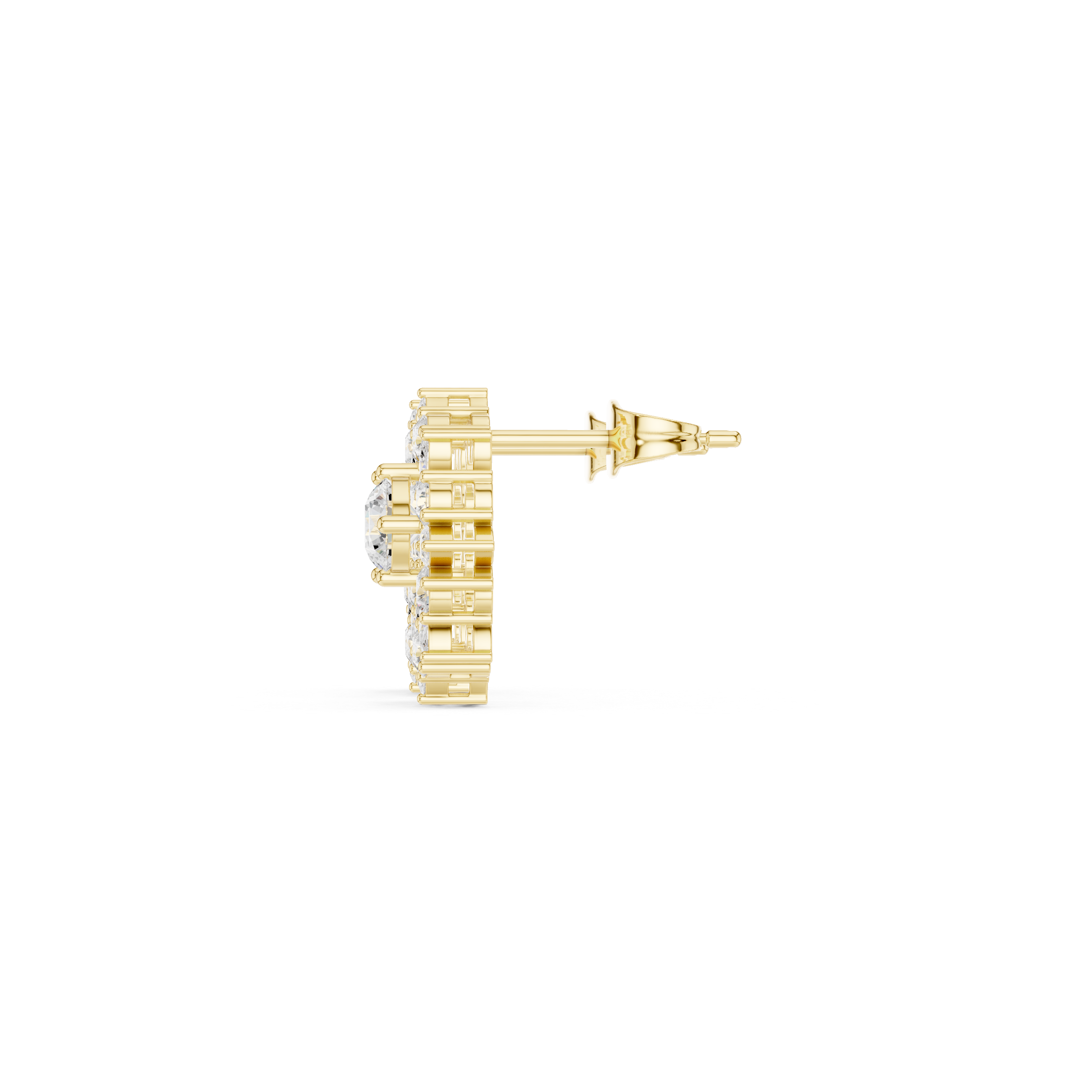 Elena Solitaire Earring