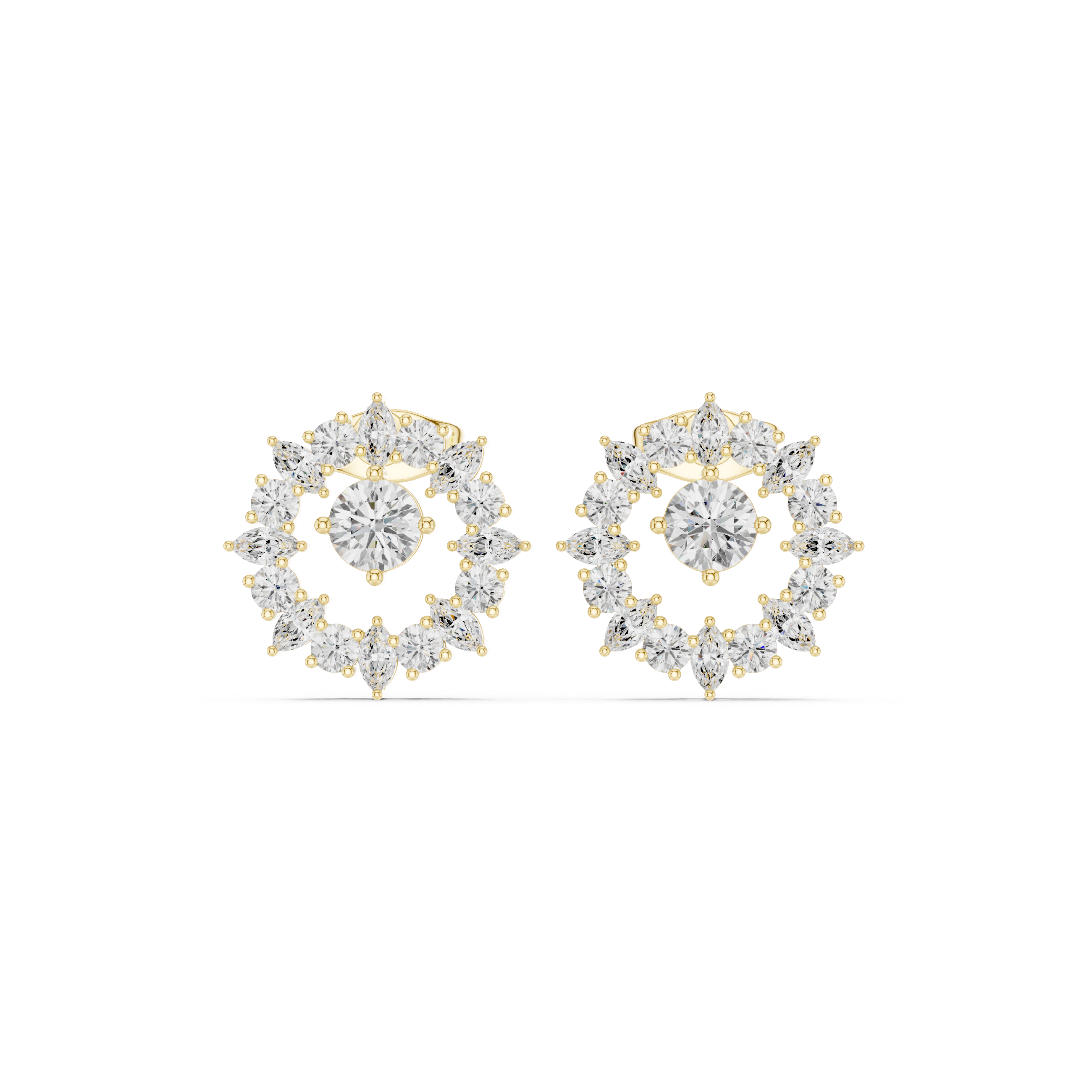 Elena Solitaire Earring