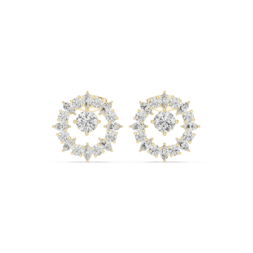 Elena Solitaire Earring