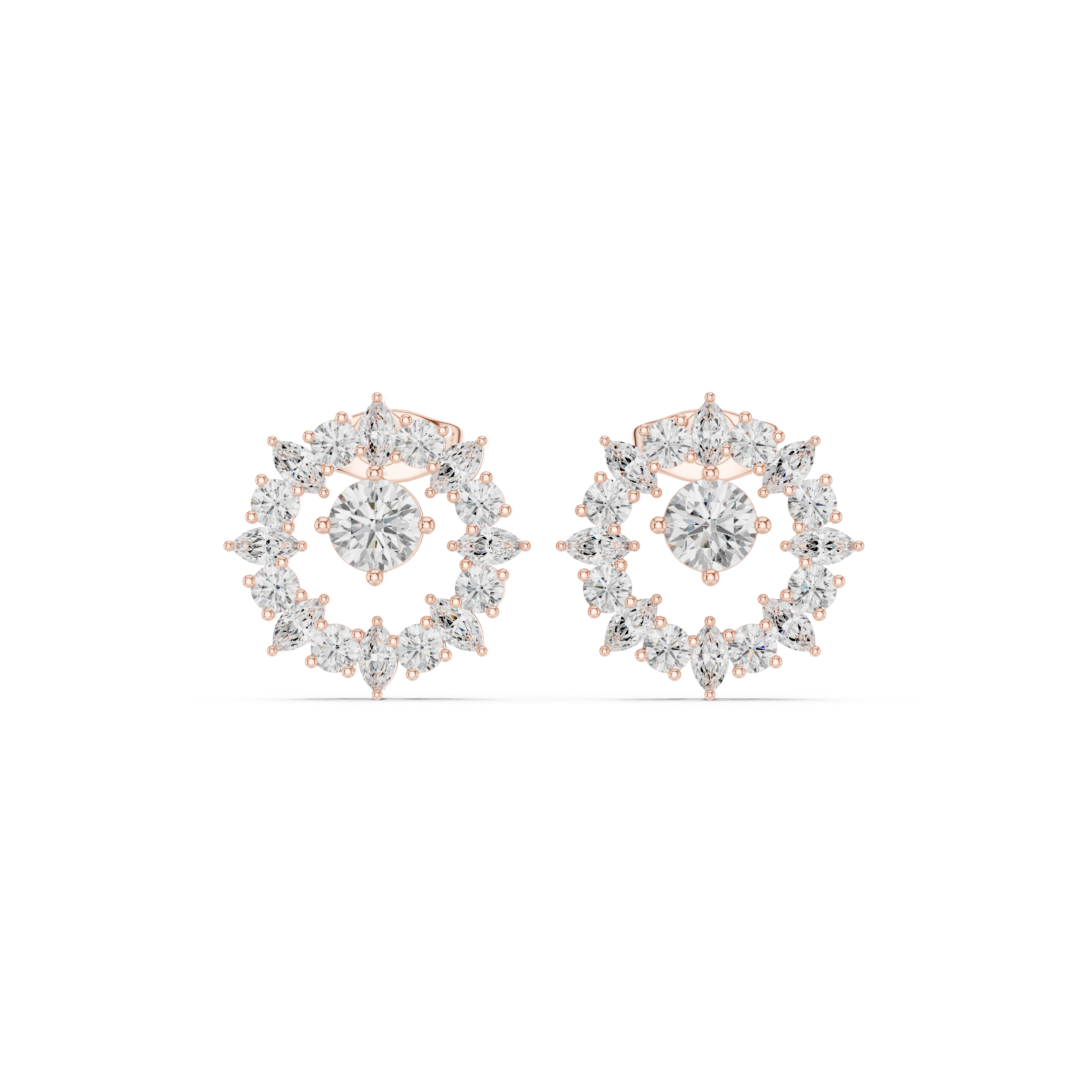 Elena Solitaire Earring