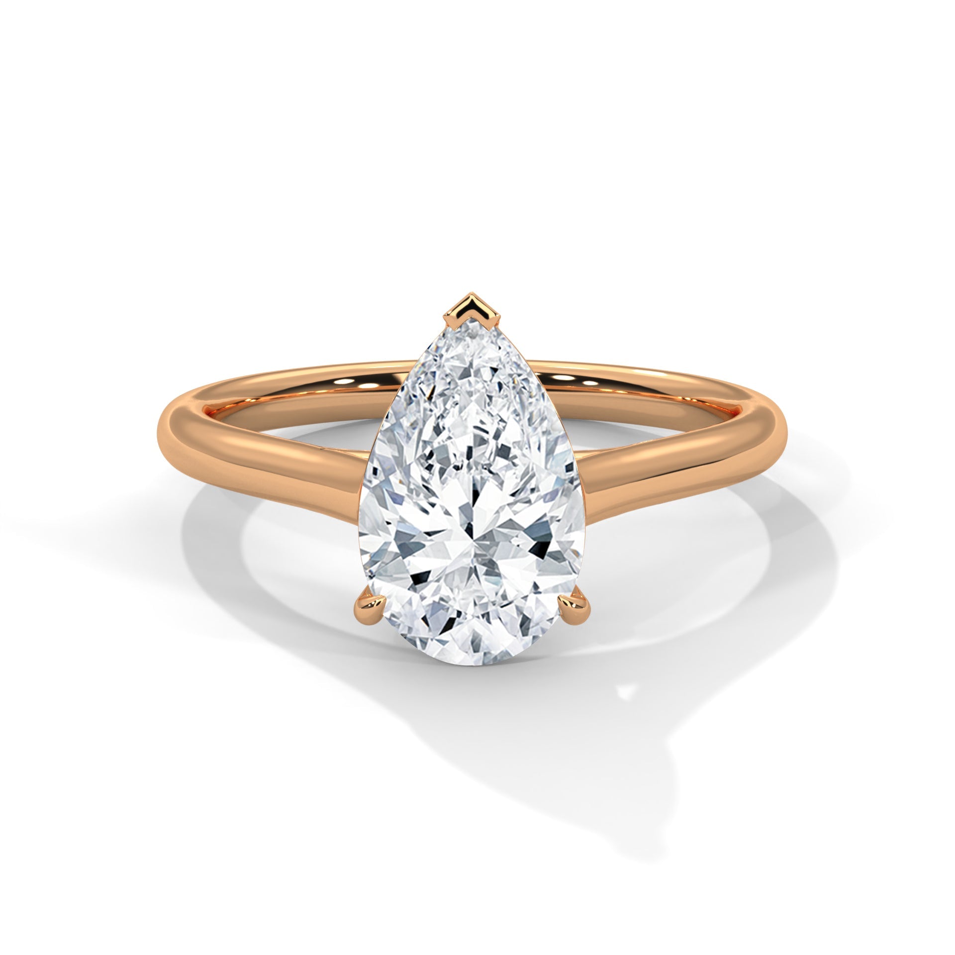 Elena Solitaire Ring