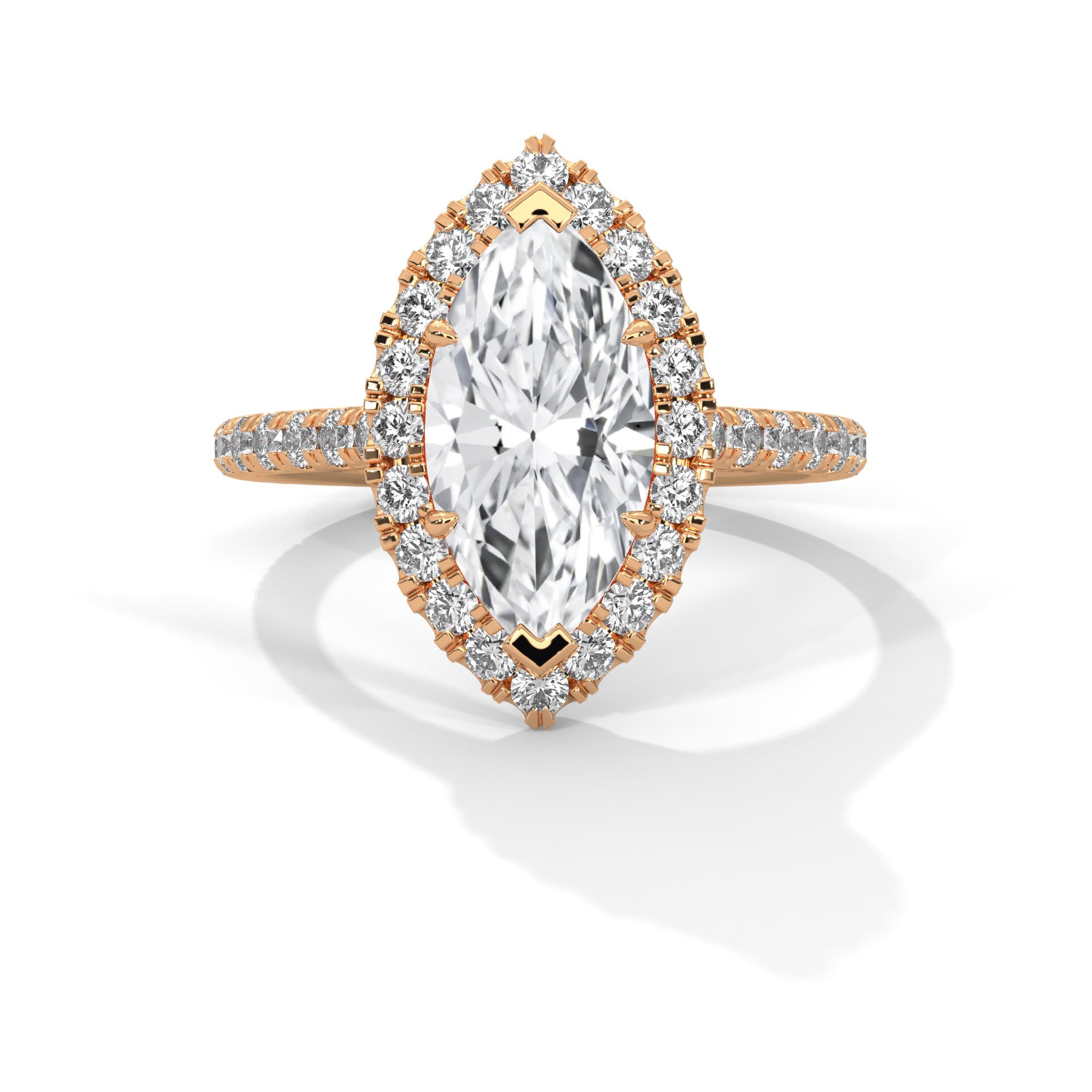 Janet Halo Ring