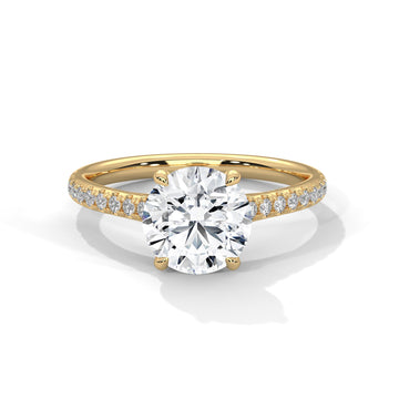 Iris Solitaire Ring