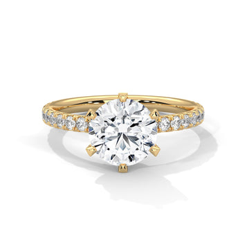 Ava Solitaire Ring