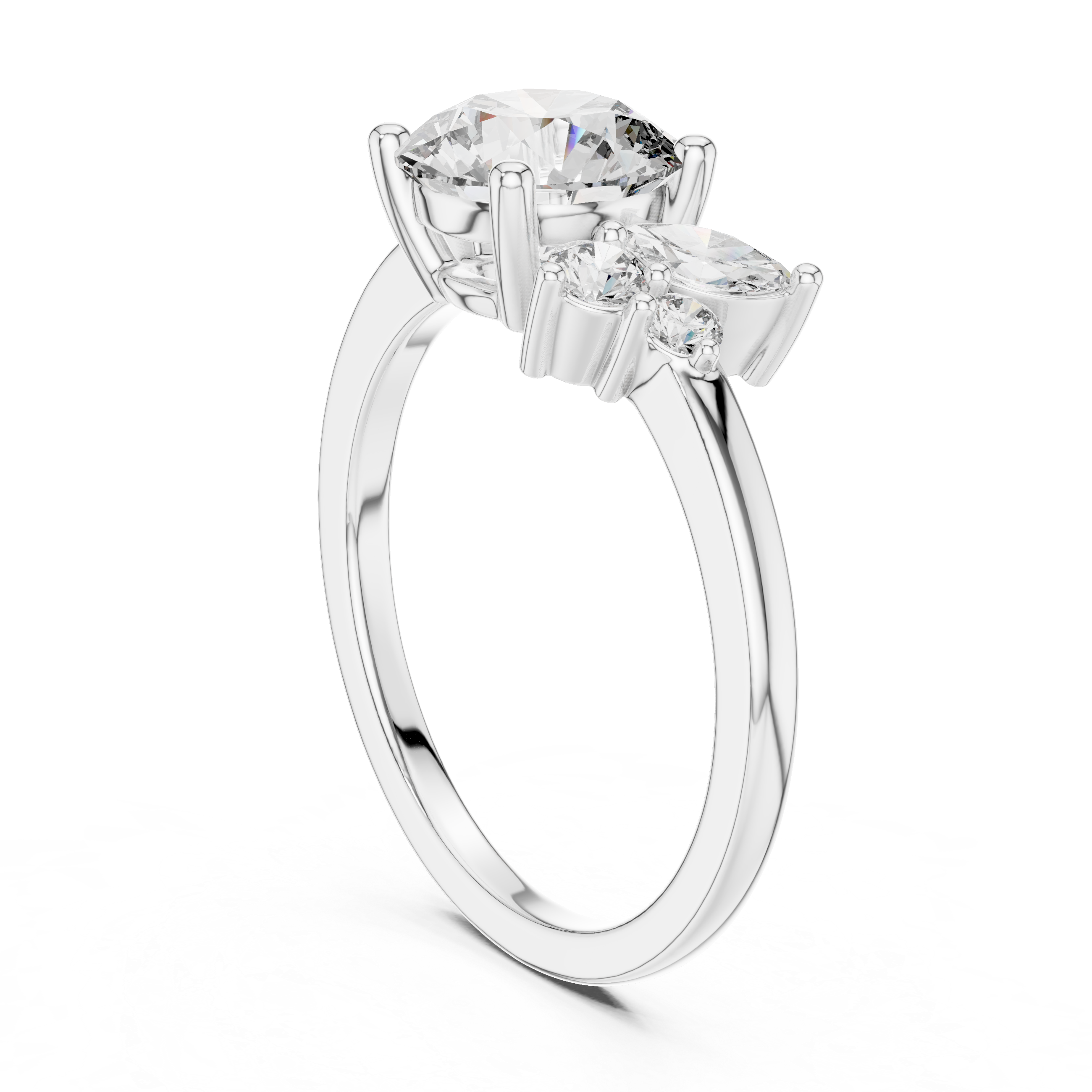 Mirela Solitaire Ring