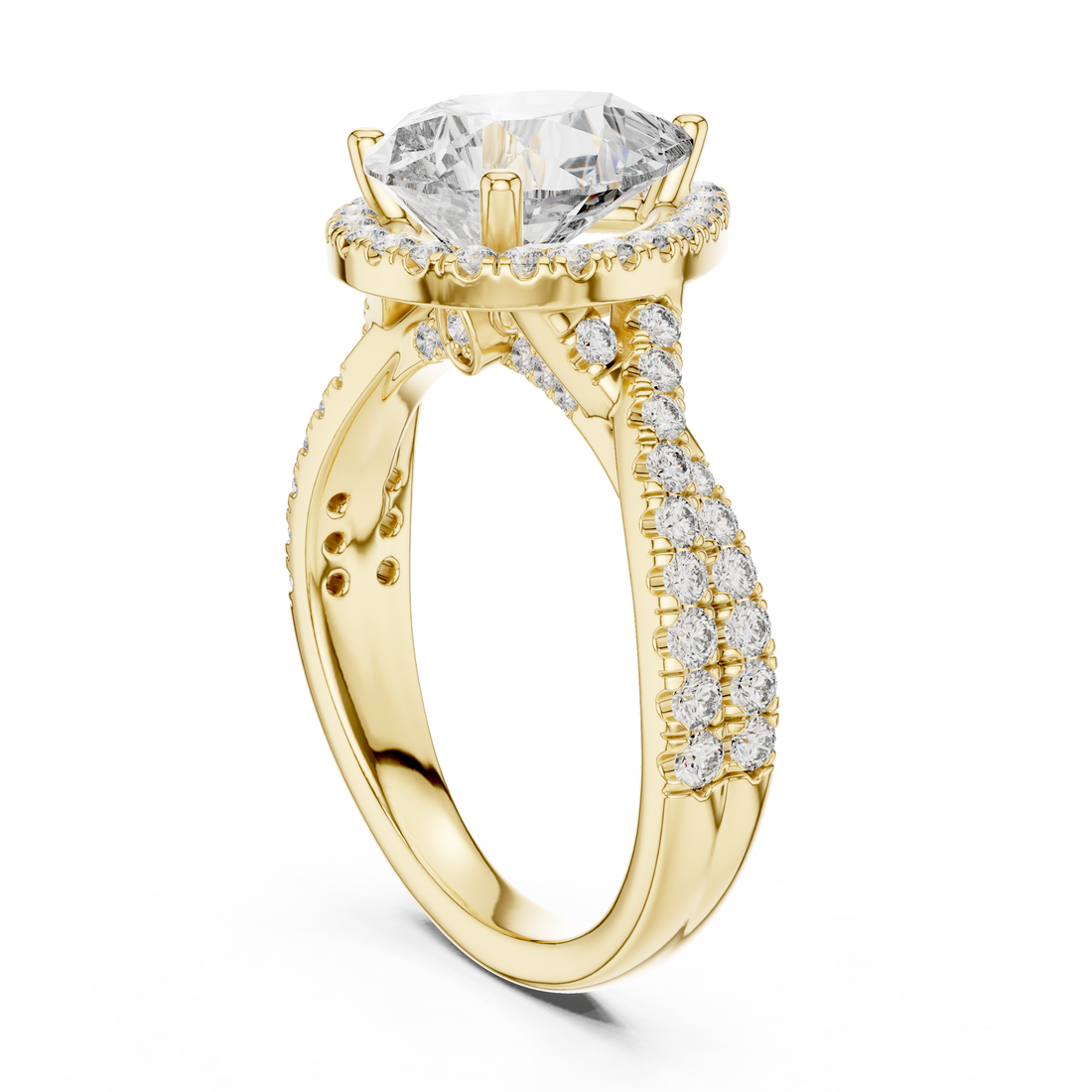 Alpha Solitaire Ring