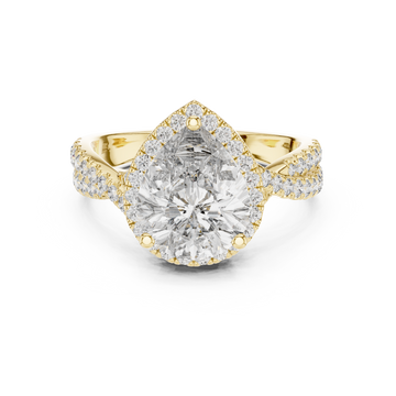 Alpha Solitaire Ring