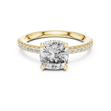 Lily Solitaire Ring