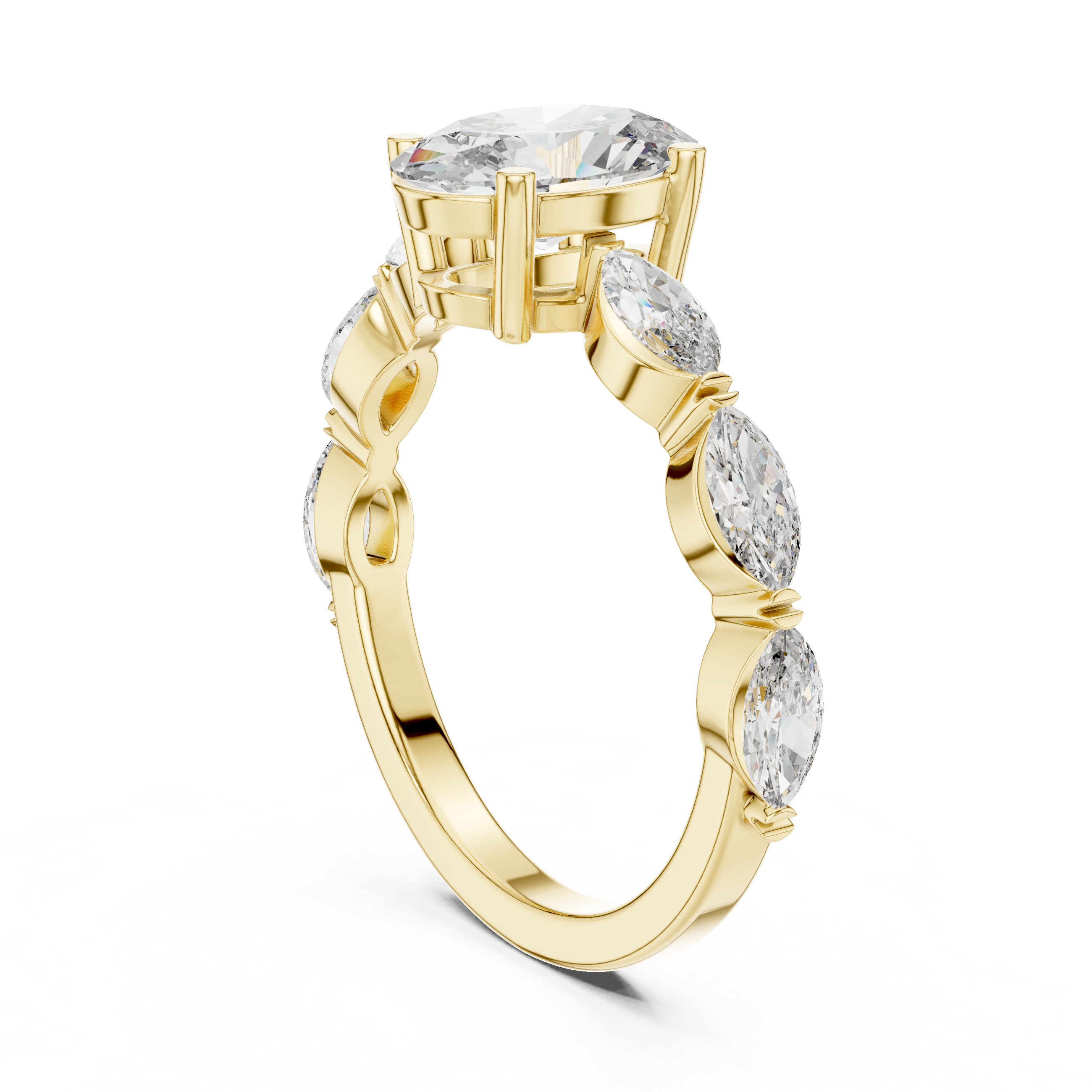 Titania Solitaire Ring