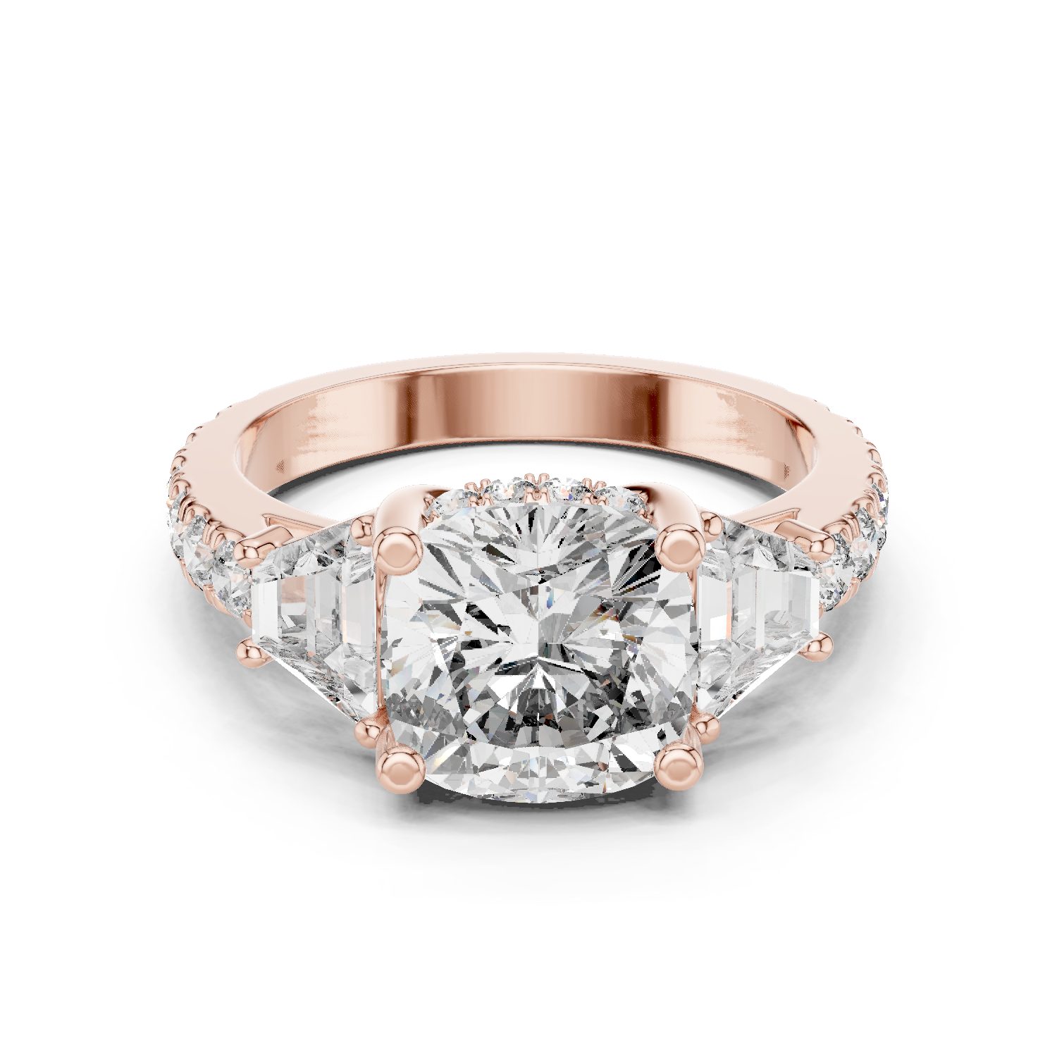 Bianca Three Stone Ring