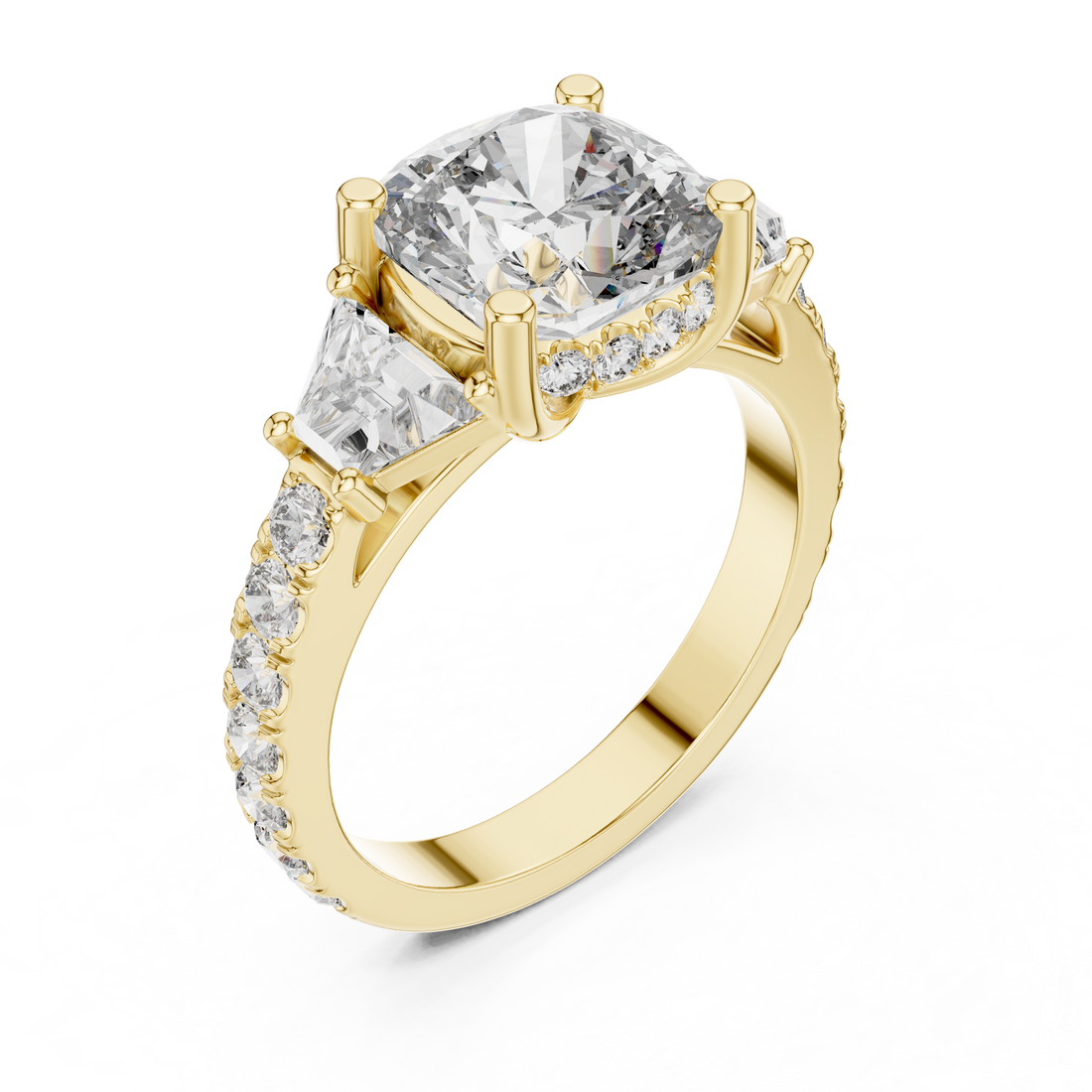 Bianca Three Stone Ring