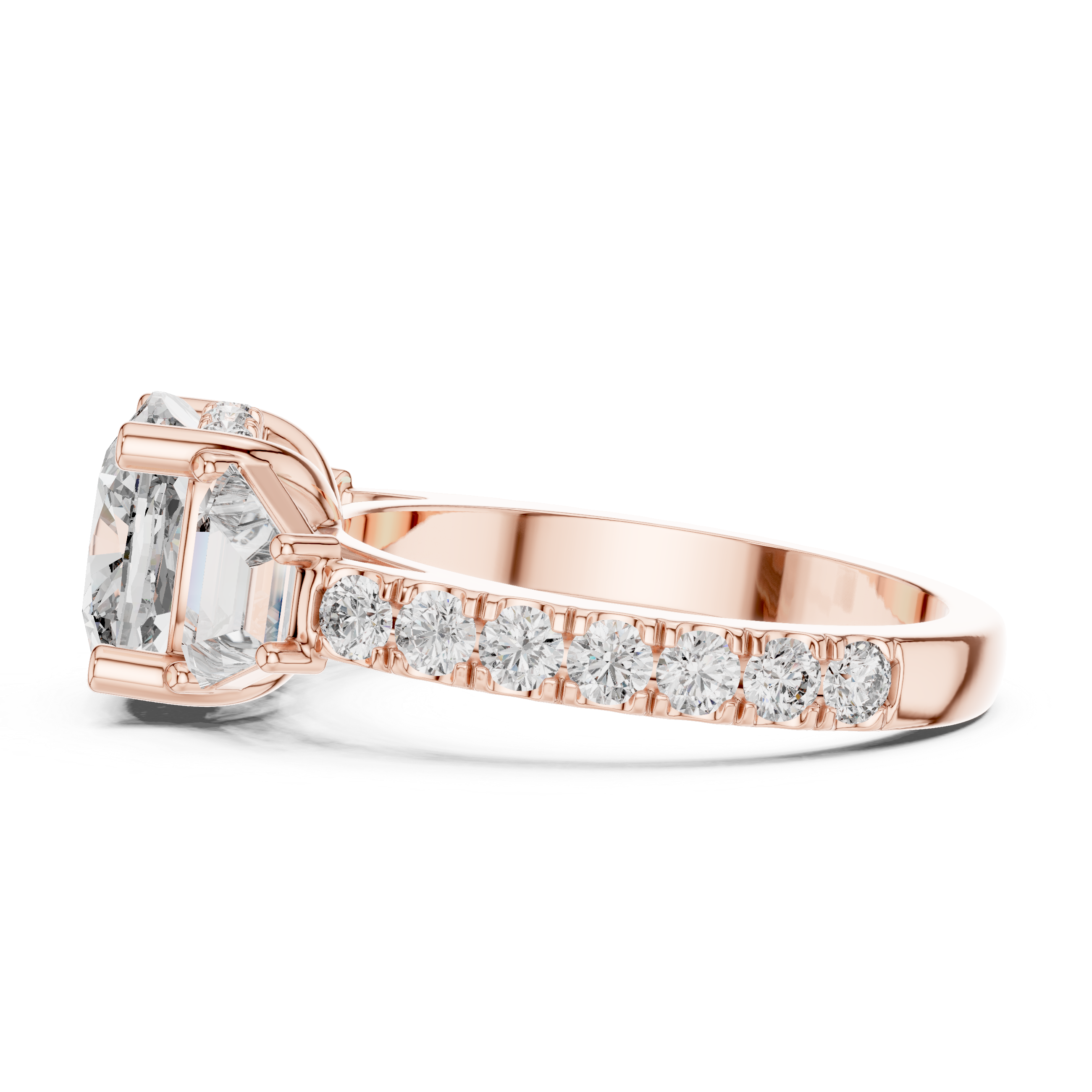 Bianca Three Stone Ring