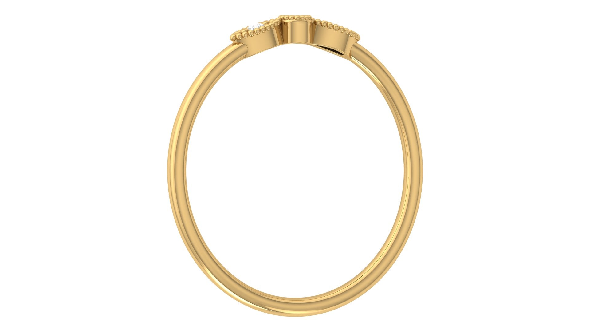 Rose Diamond Band