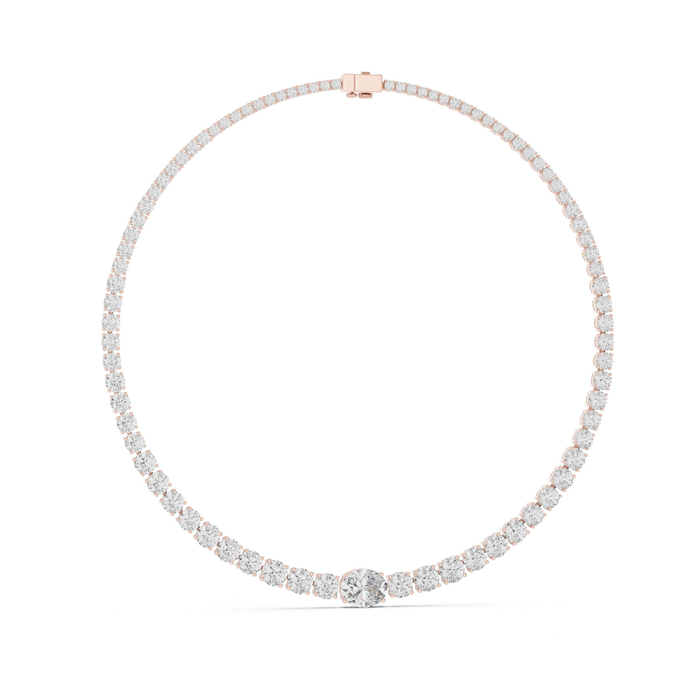 Arista Solitaire Necklace