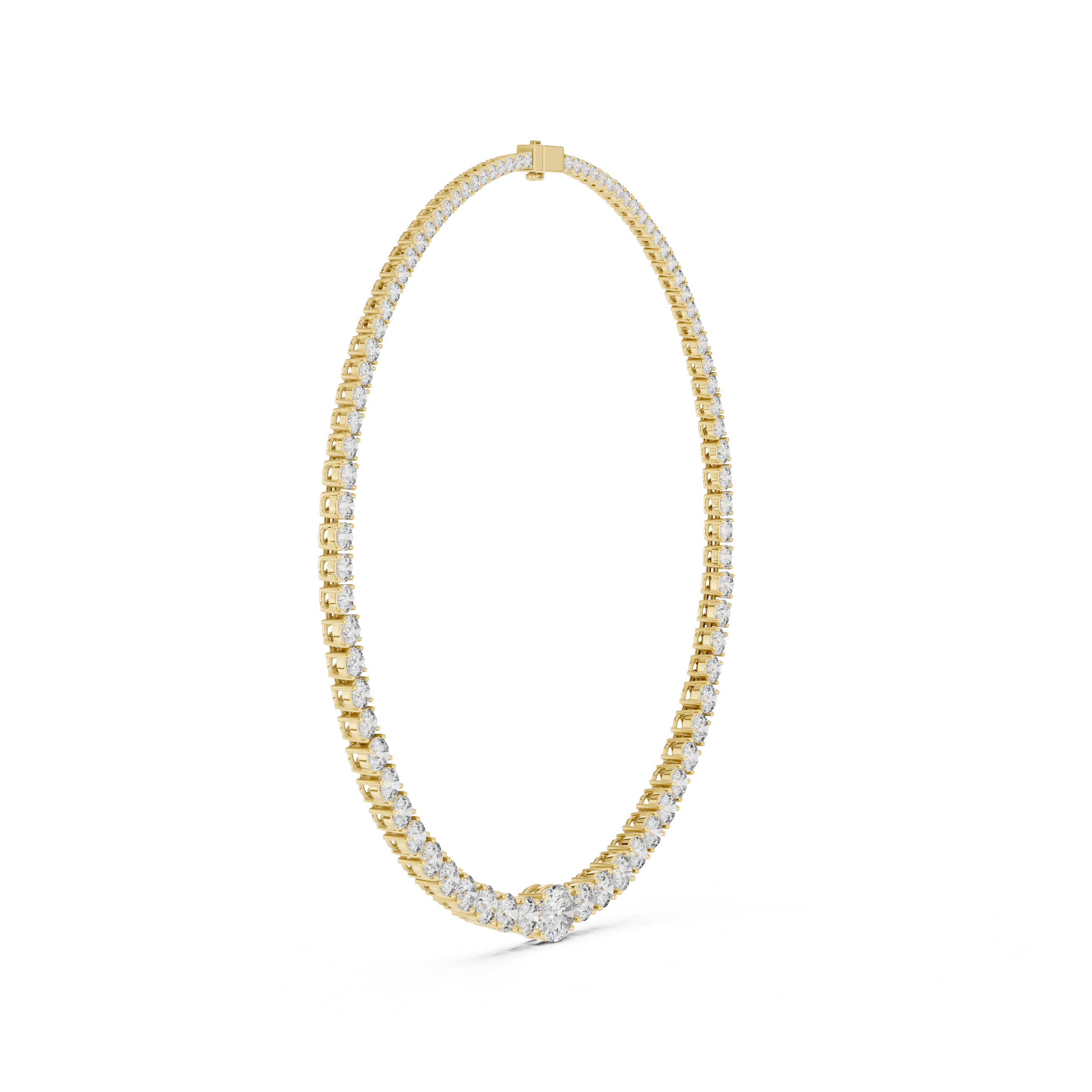Arista Solitaire Necklace