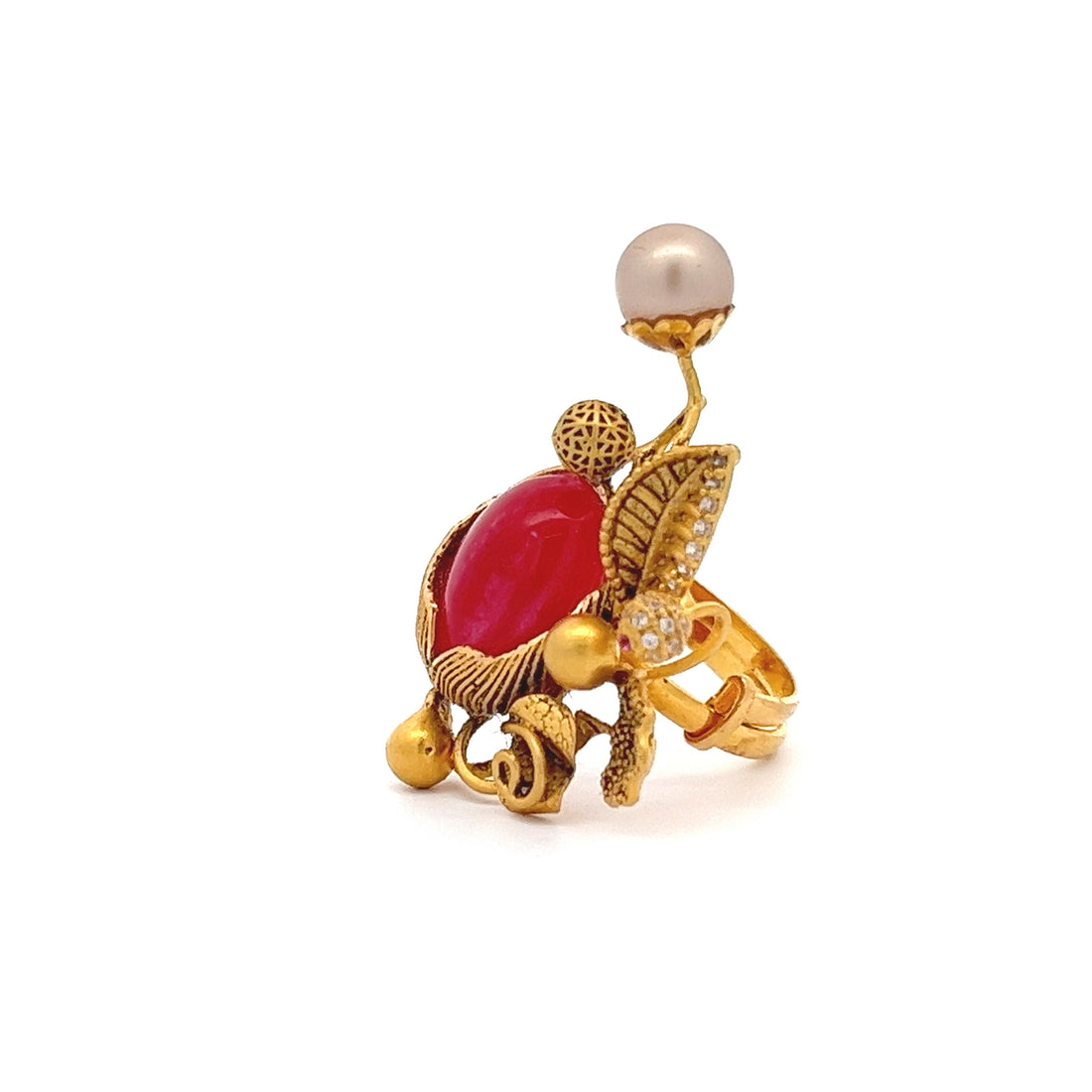 Nithya Gold Ring