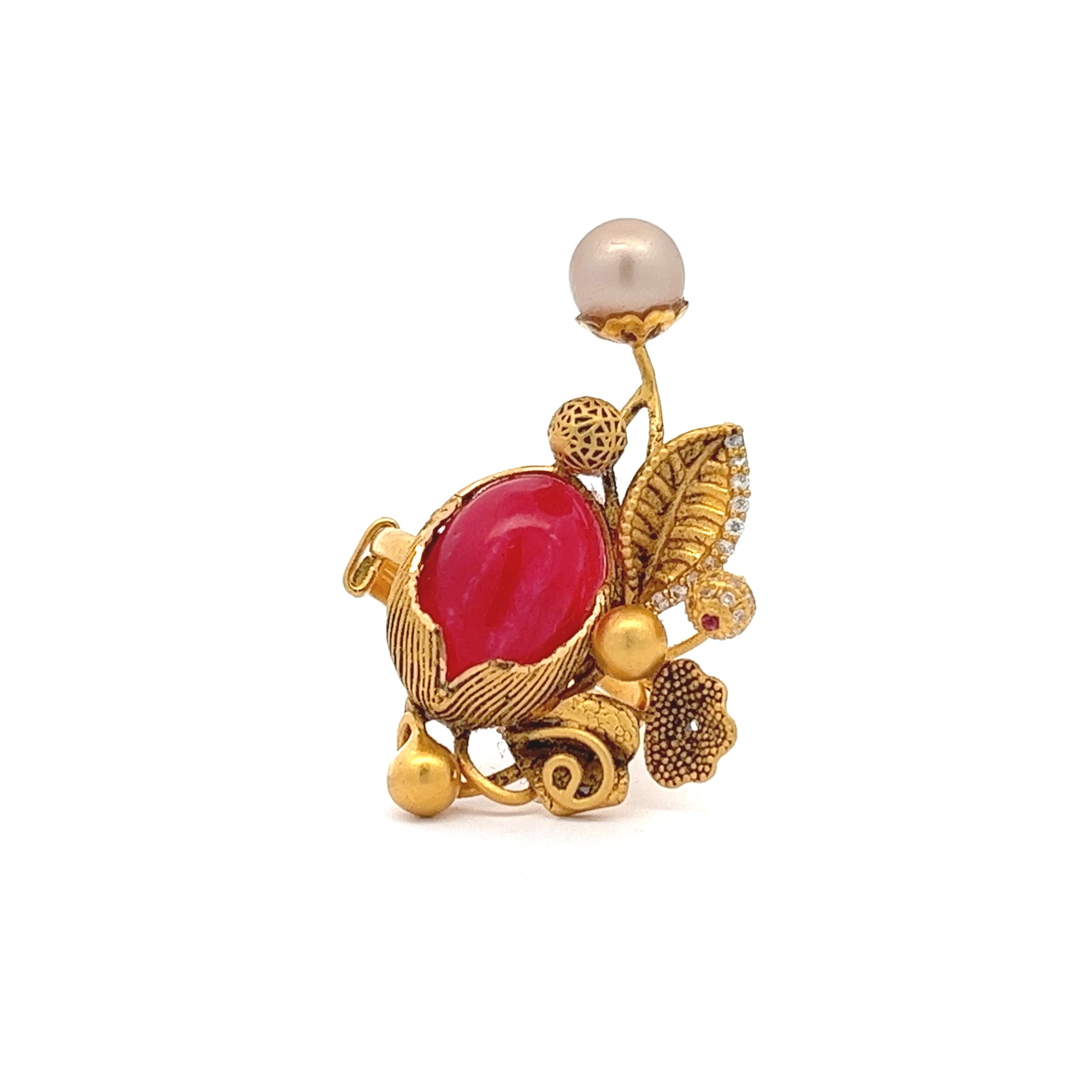 Nithya Gold Ring