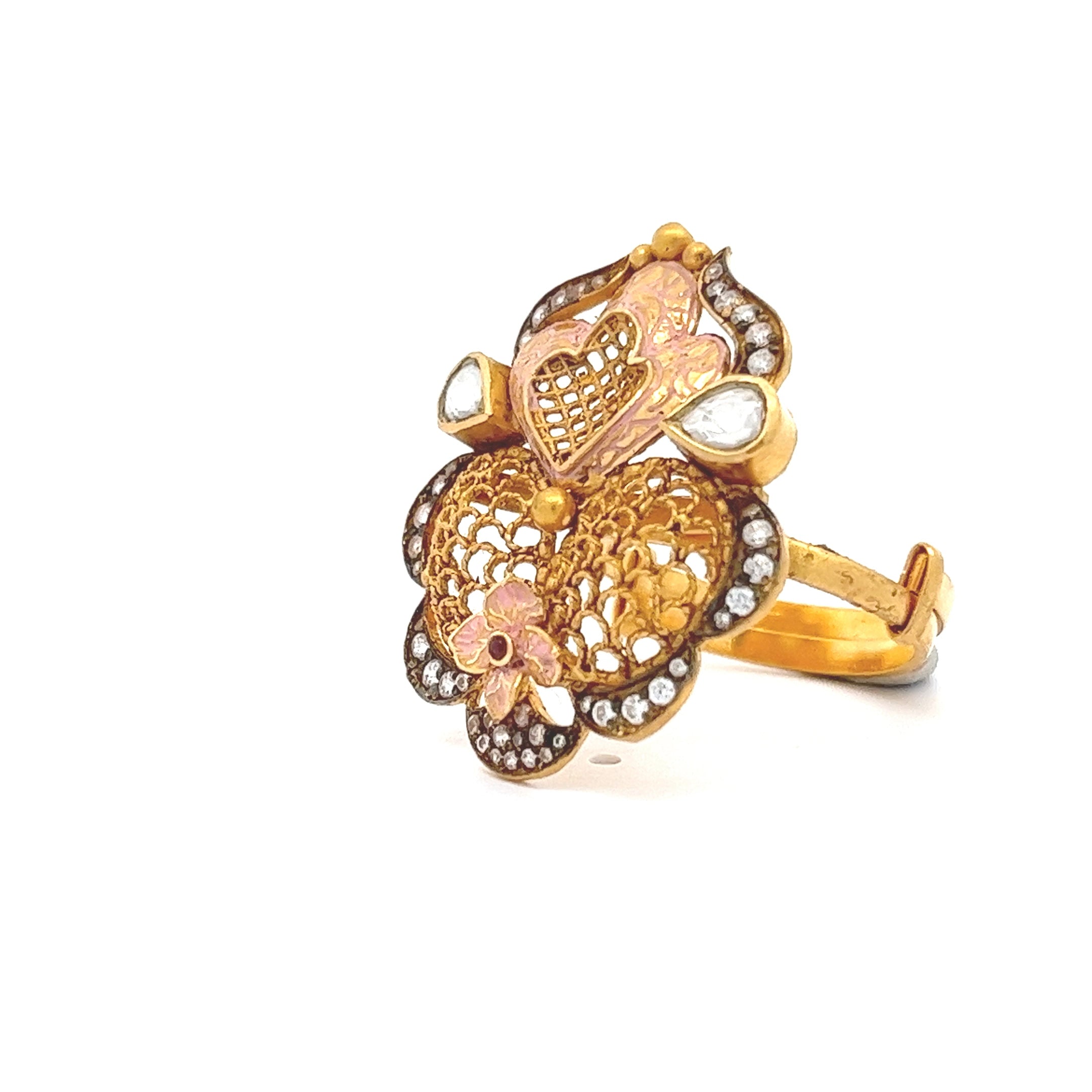Esha Gold Ring