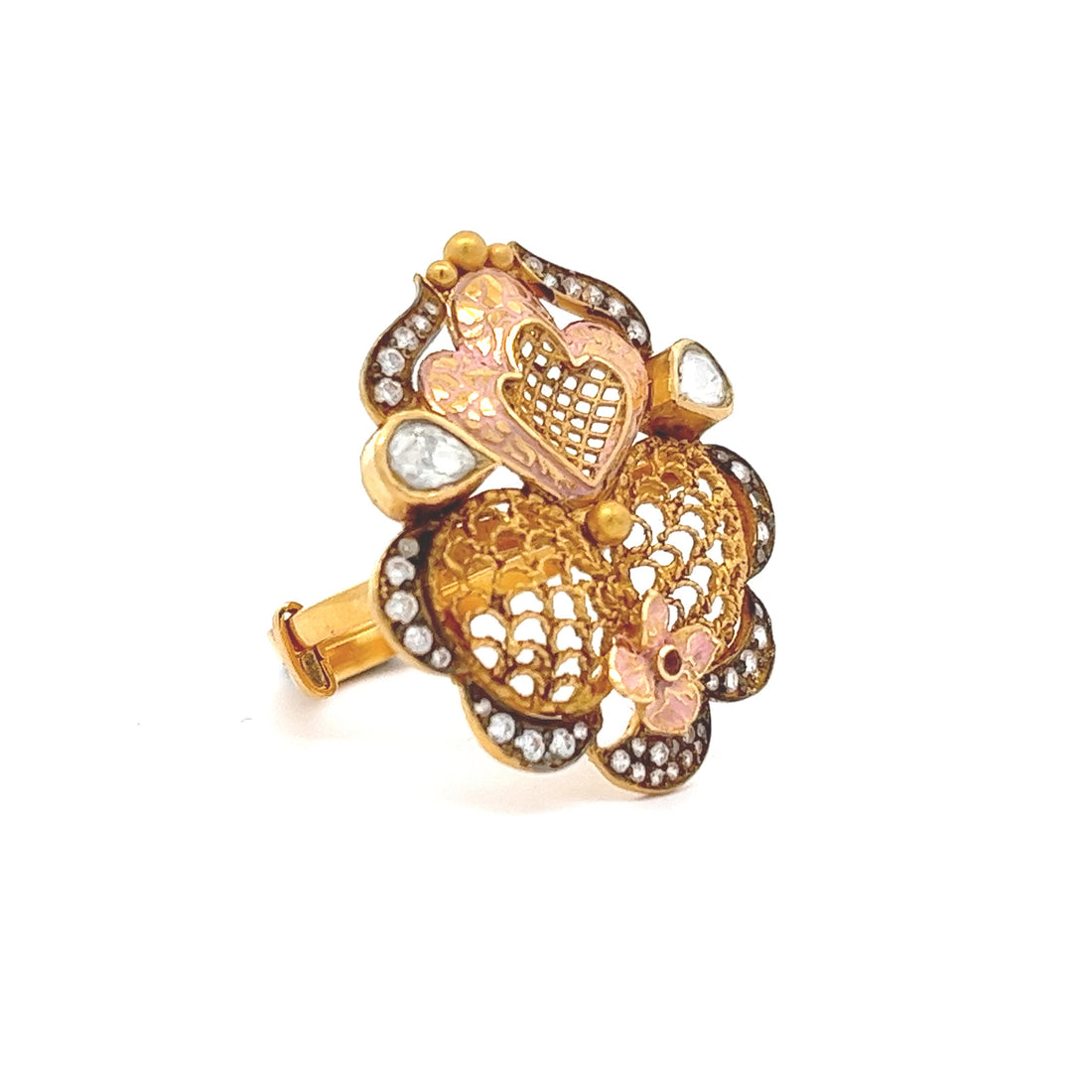 Esha Gold Ring