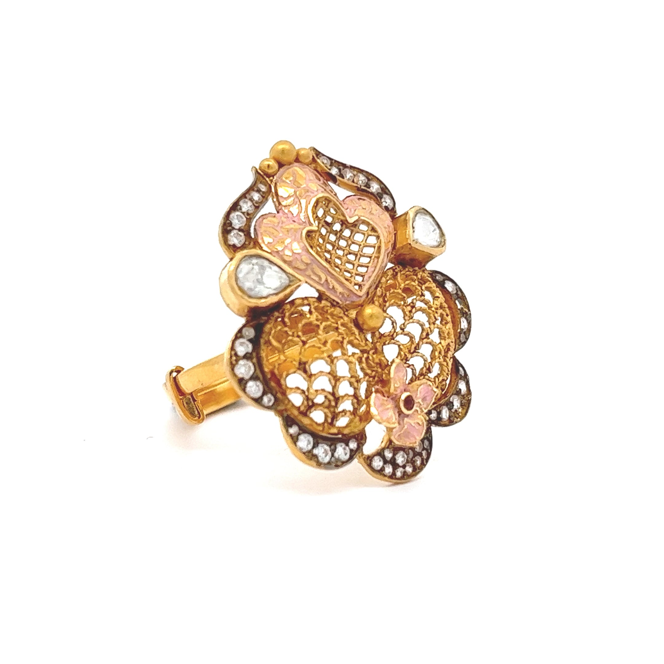 Esha Gold Ring