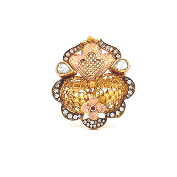 Esha Gold Ring