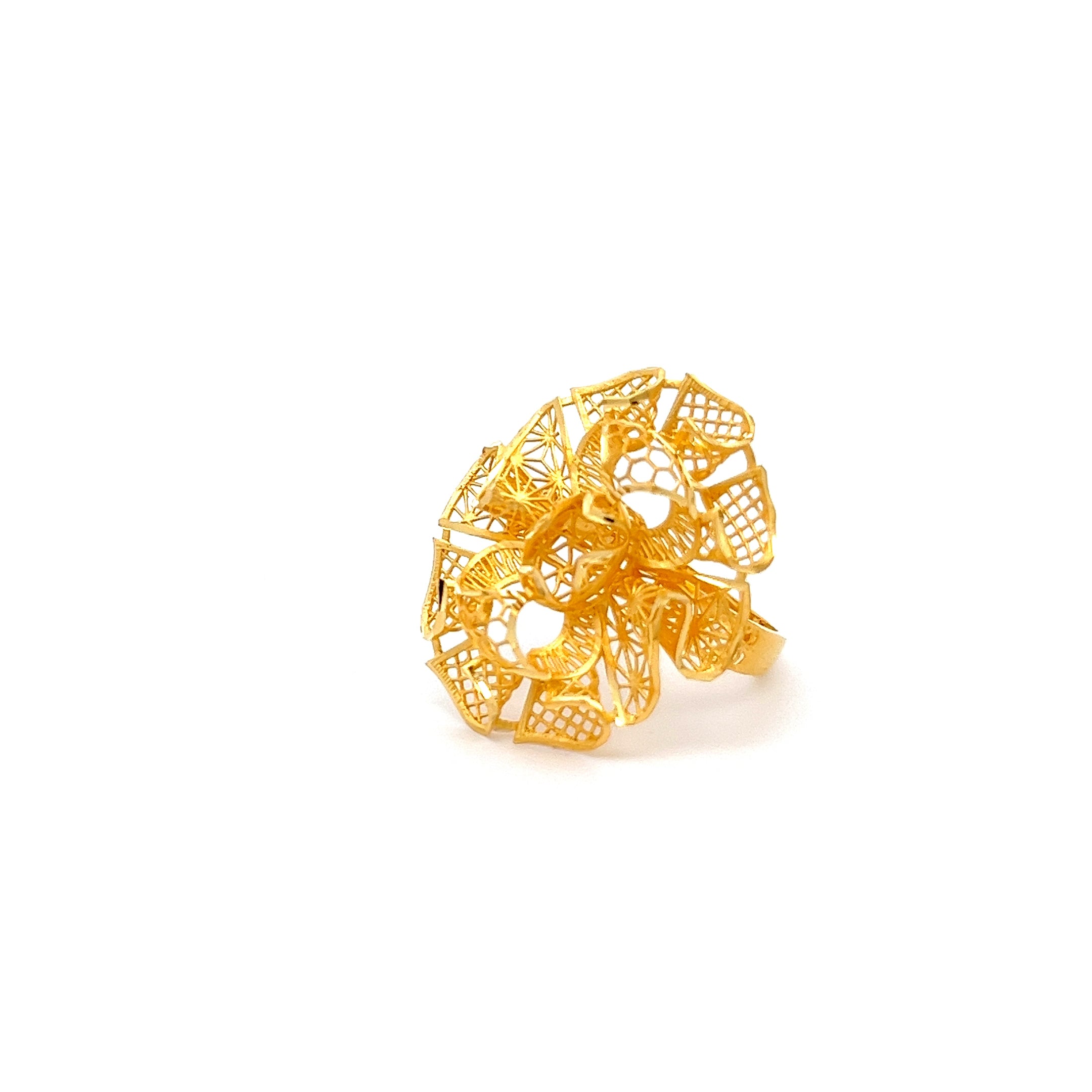 Bhavya Gold Ring