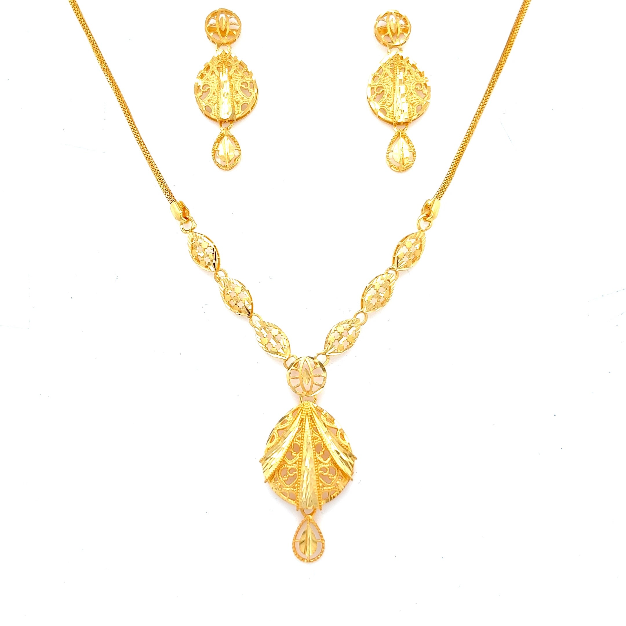 Gayana Gold Necklace Sets