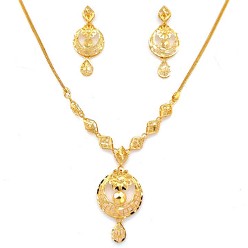 Jagarithi Gold Necklace Sets
