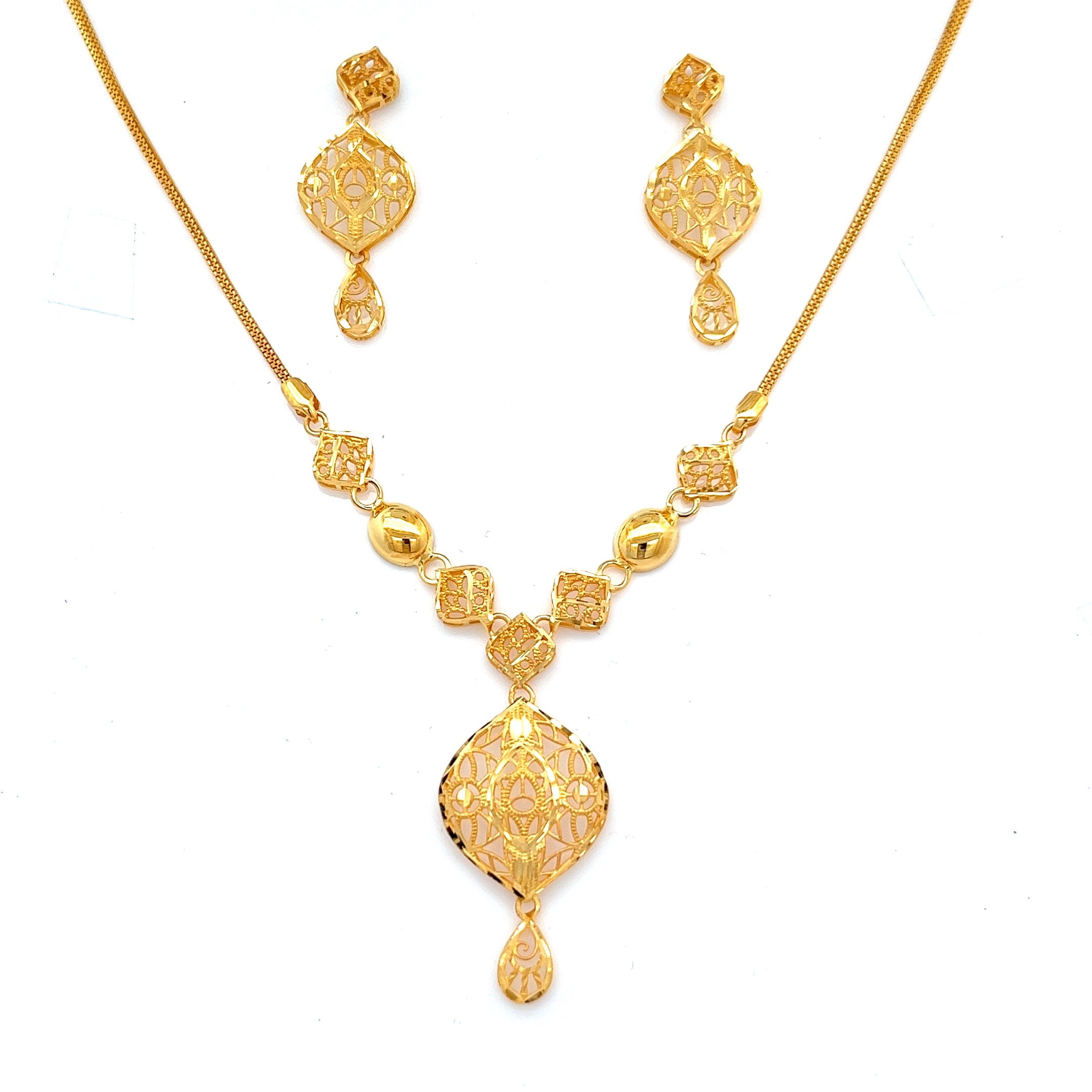 Mahika Gold Necklace Sets