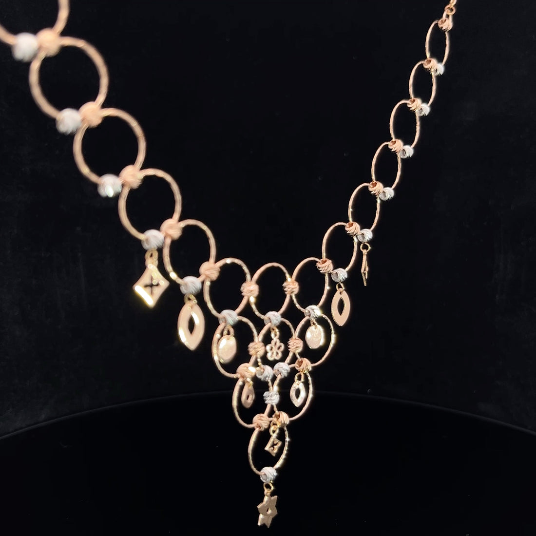 Hrida Gold Necklace Sets