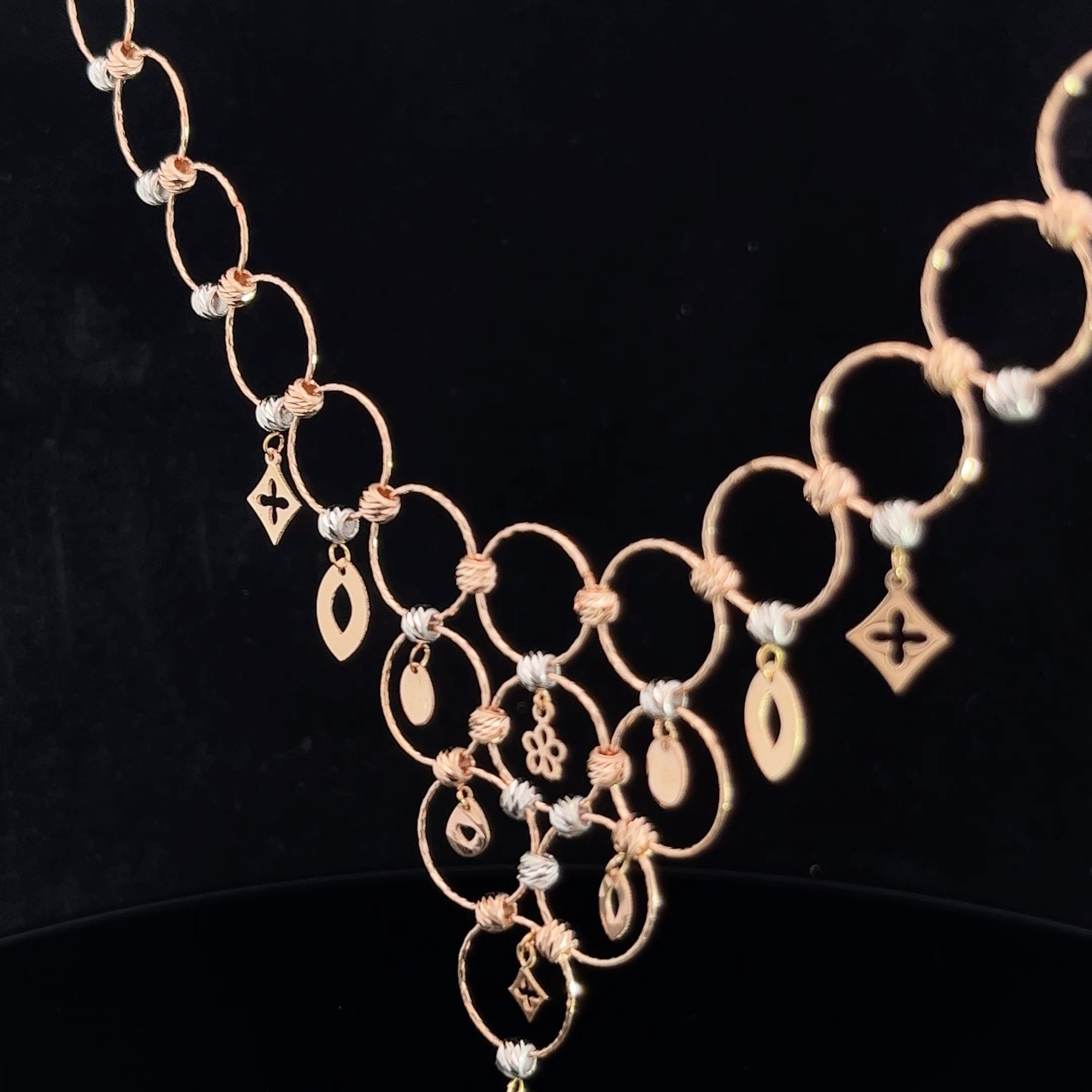 Hrida Gold Necklace Sets
