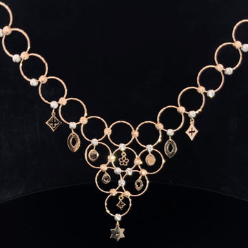 Hrida Gold Necklace Sets