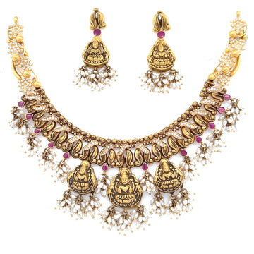 Kasi Gold Necklace Set