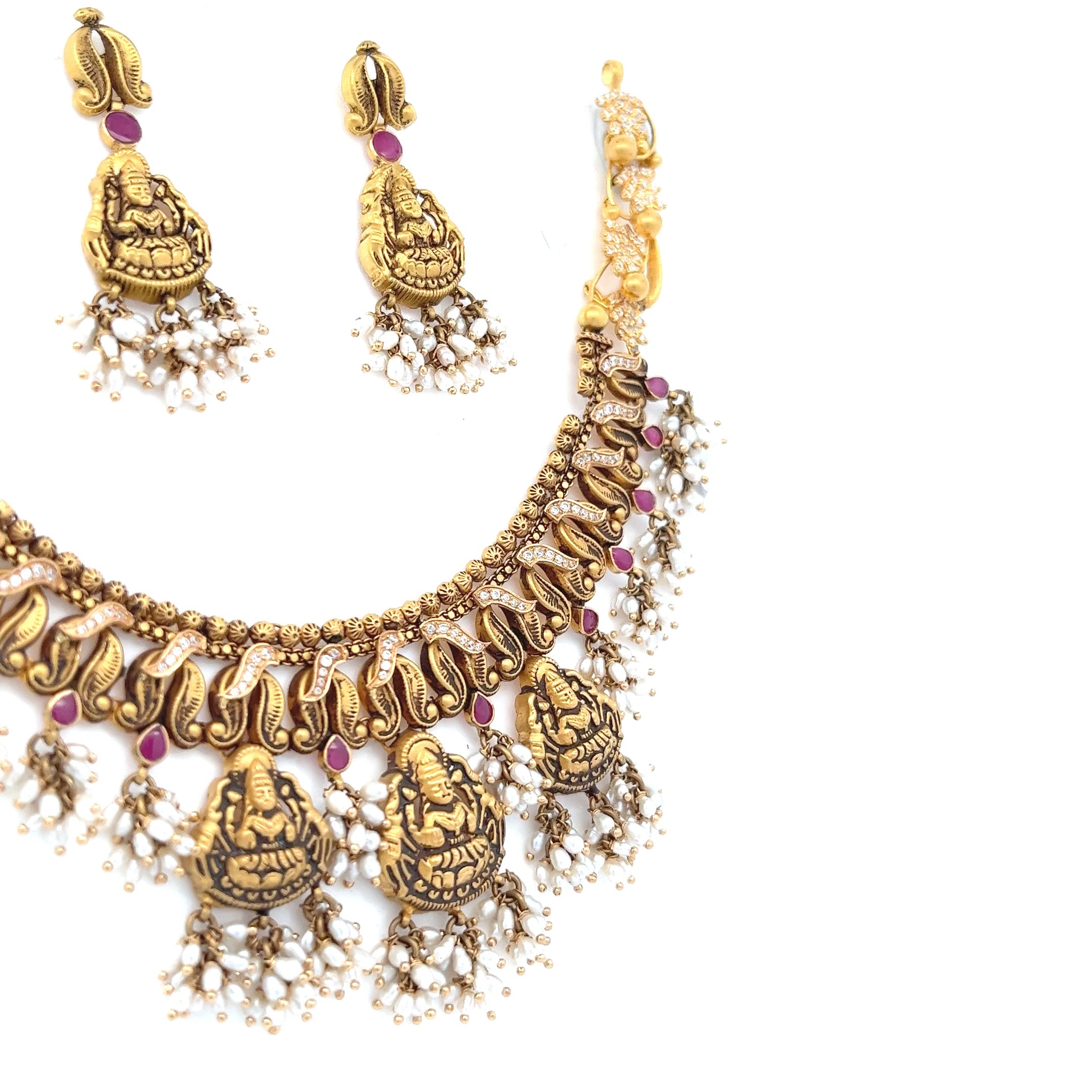 Kasi Gold Necklace Set