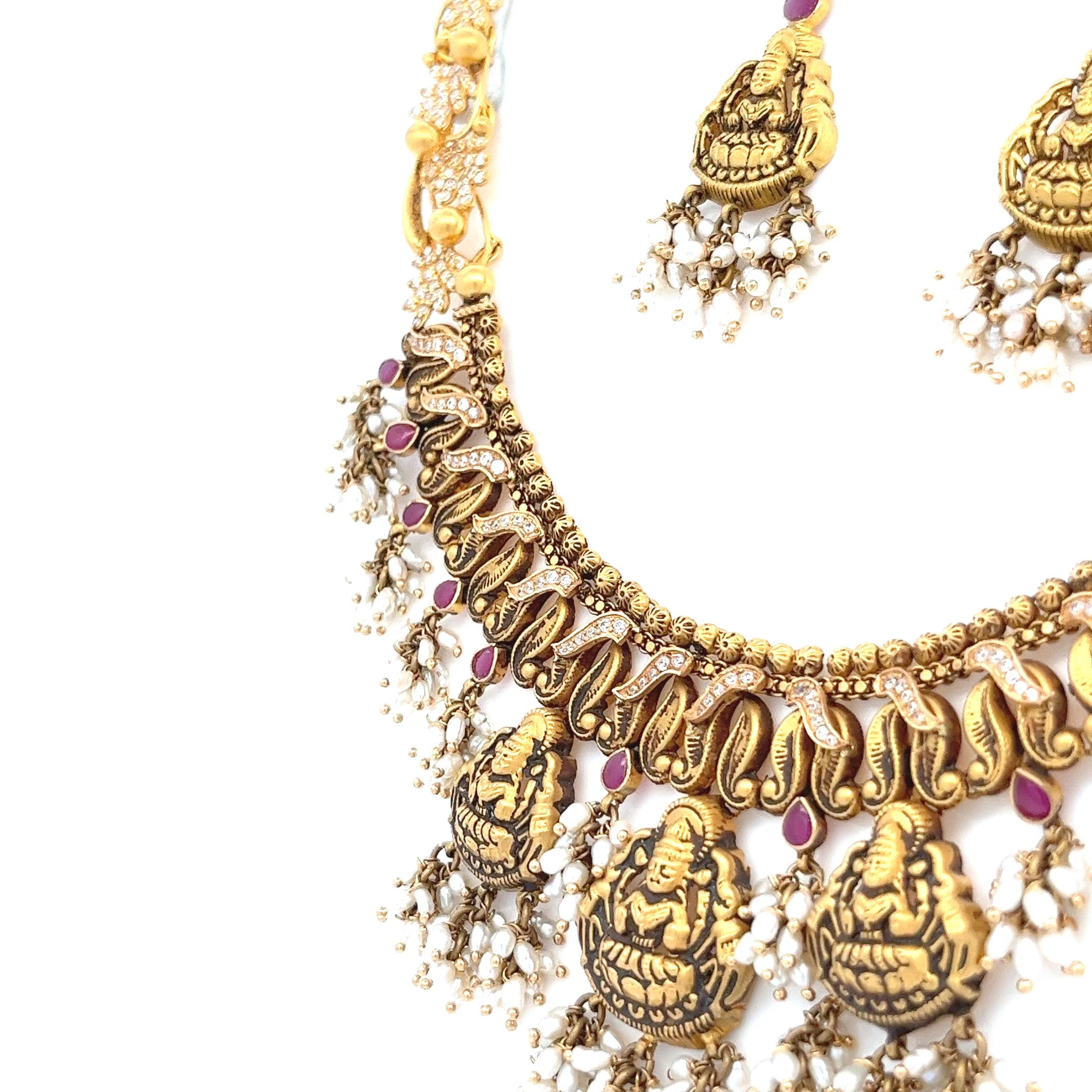 Kasi Gold Necklace Set