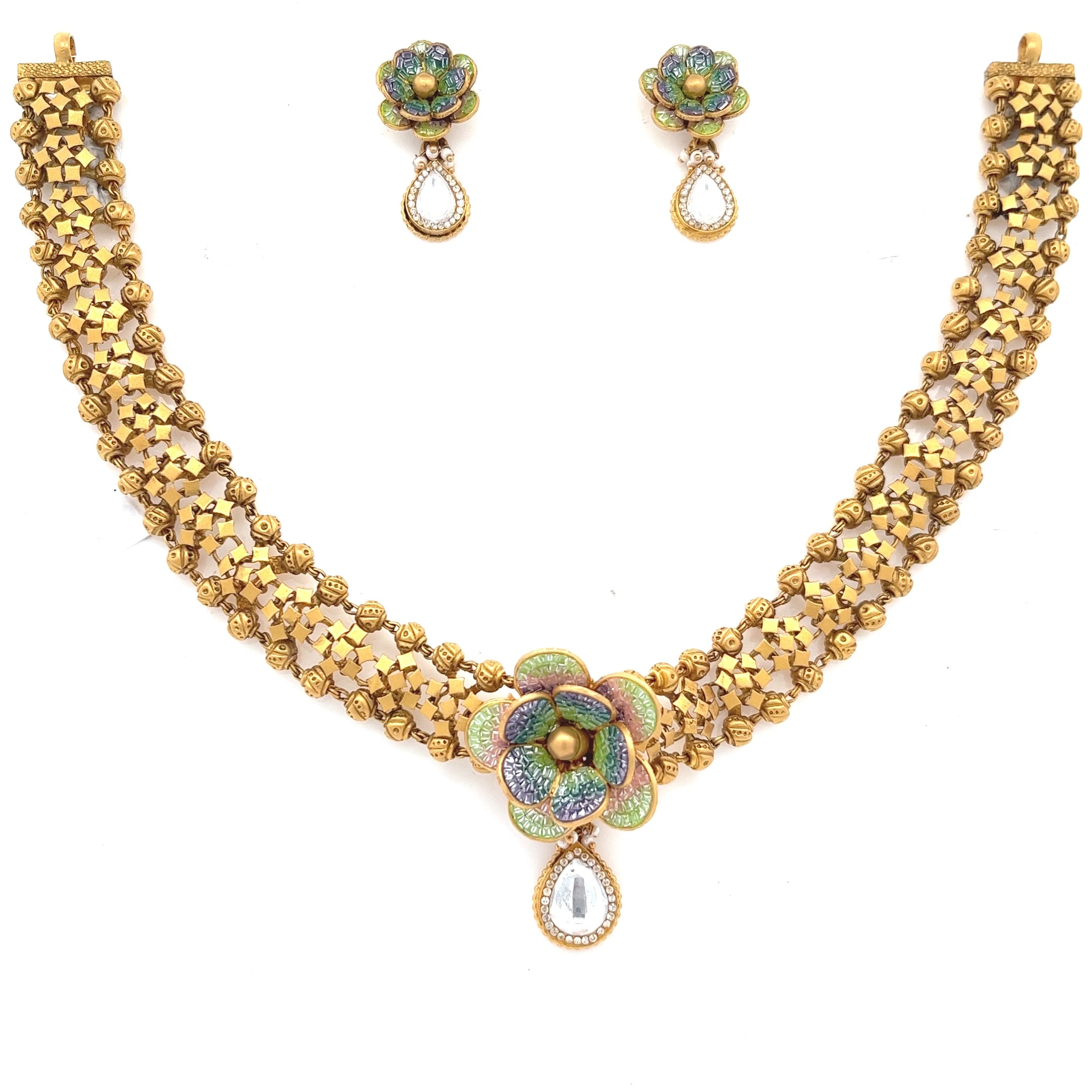 Sitara Gold Necklace Set