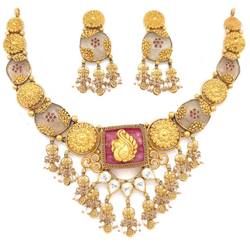 Madhu Gold Necklace Set