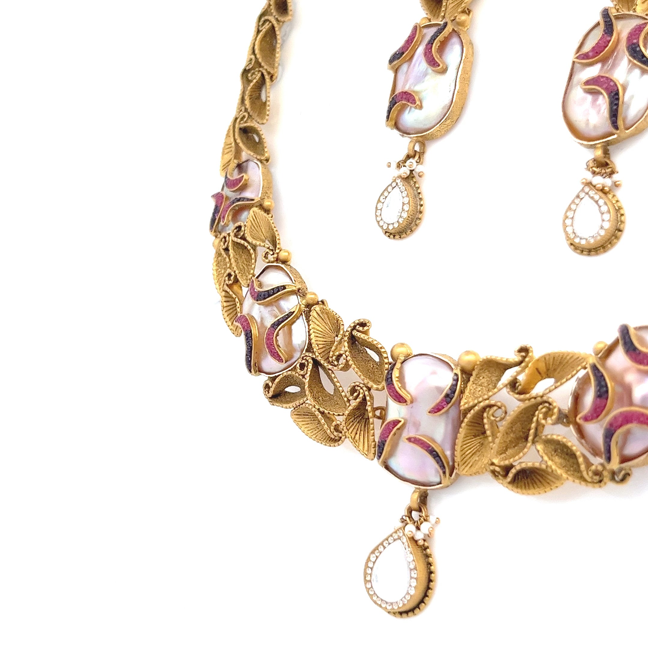 Ritu Gold Necklace Set