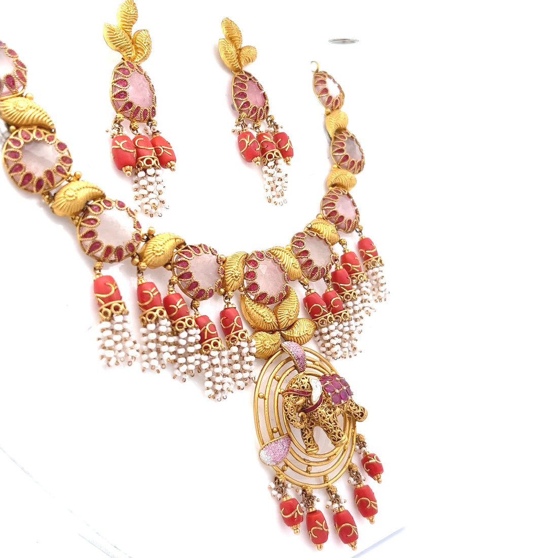 Seema Gold Necklace Set