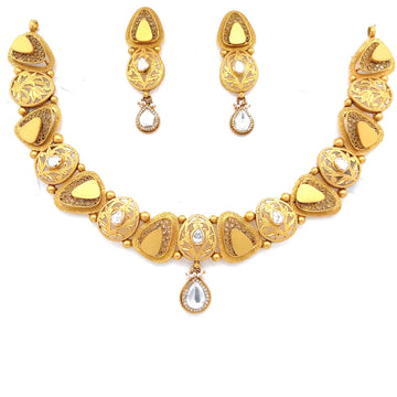 Shanti Gold Necklace Set