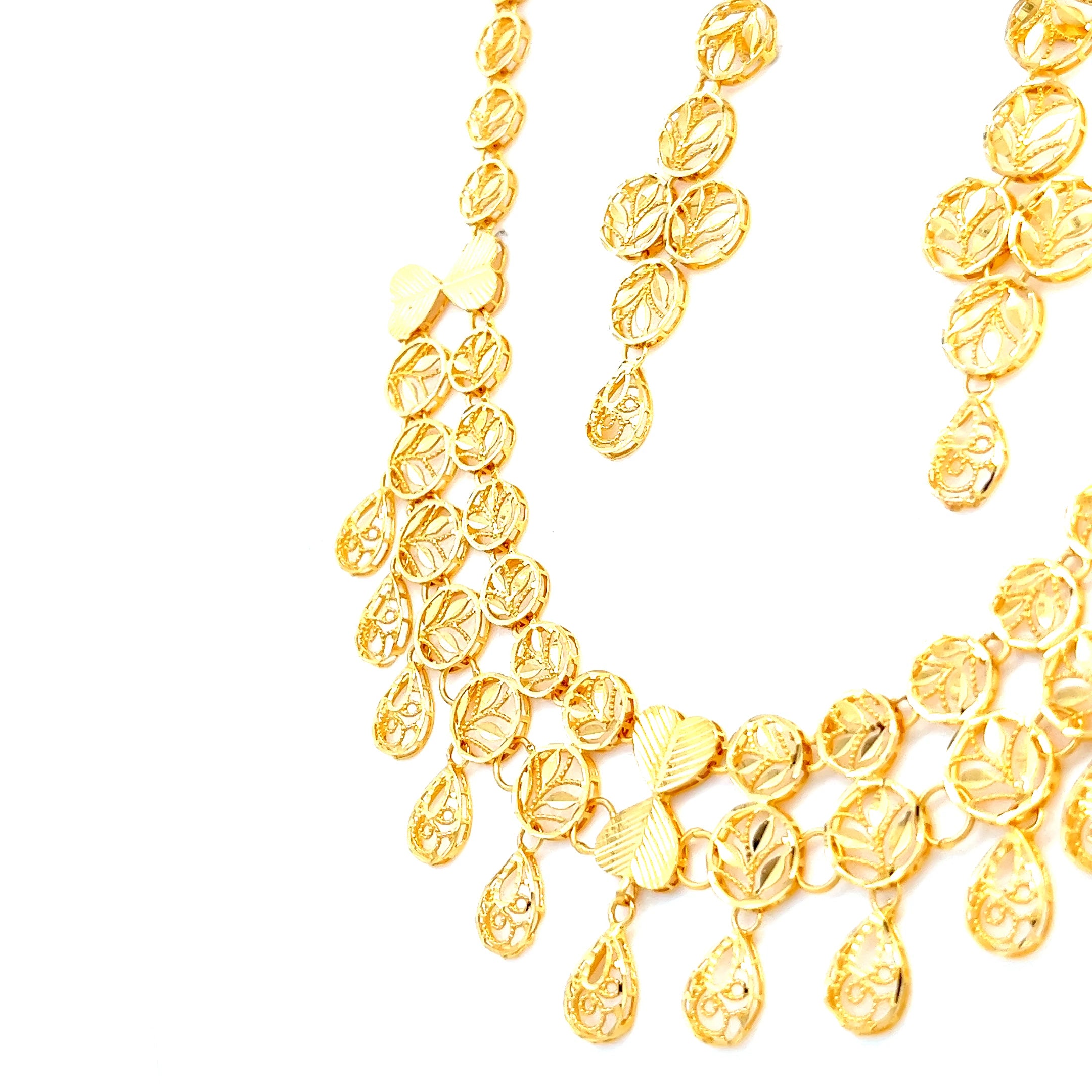 Nisha Gold Necklace
