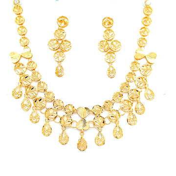 Nisha Gold Necklace