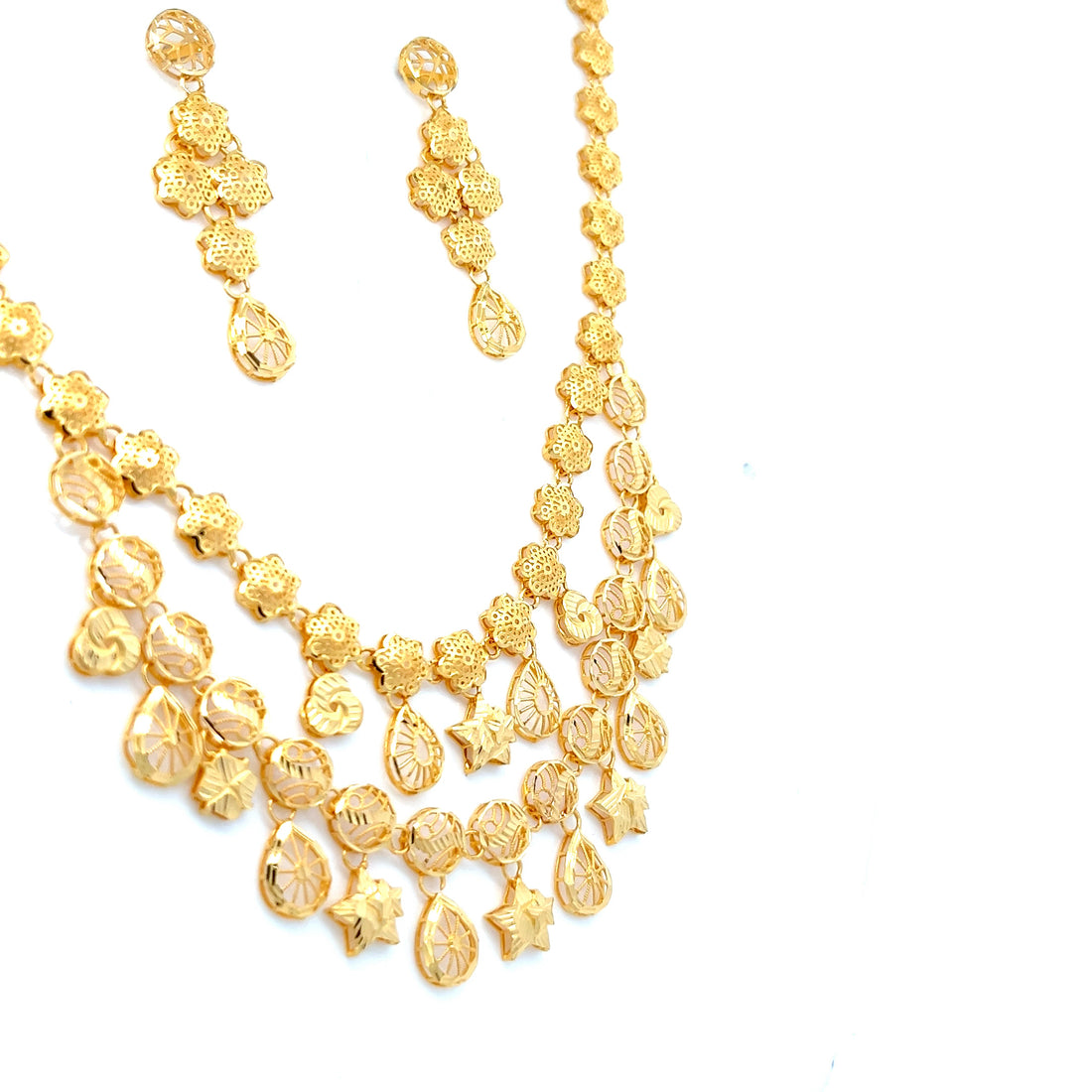 Prisha Gold Necklace