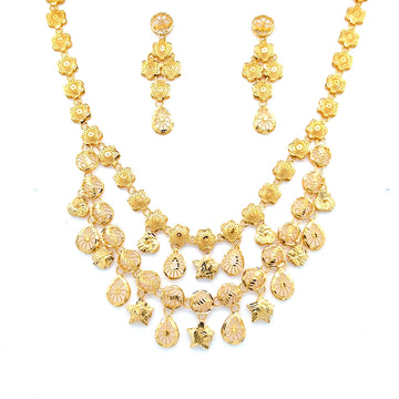 Prisha Gold Necklace