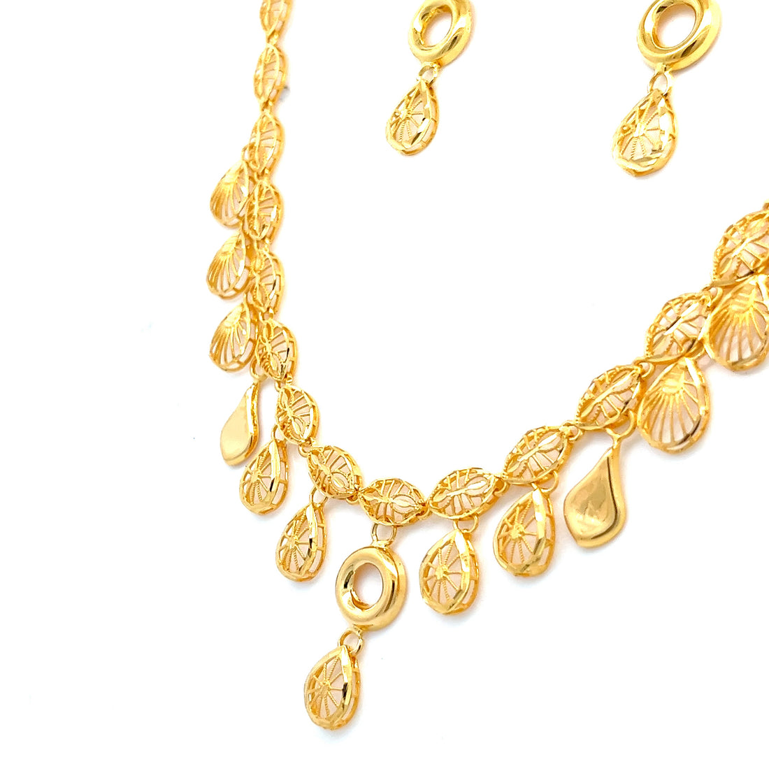 Sunidhi Gold Necklace