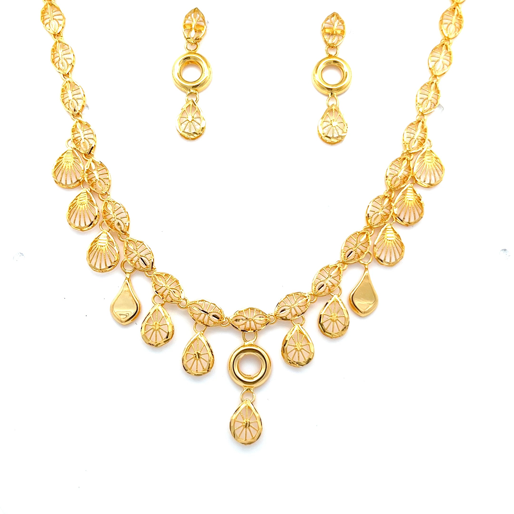 Sunidhi Gold Necklace
