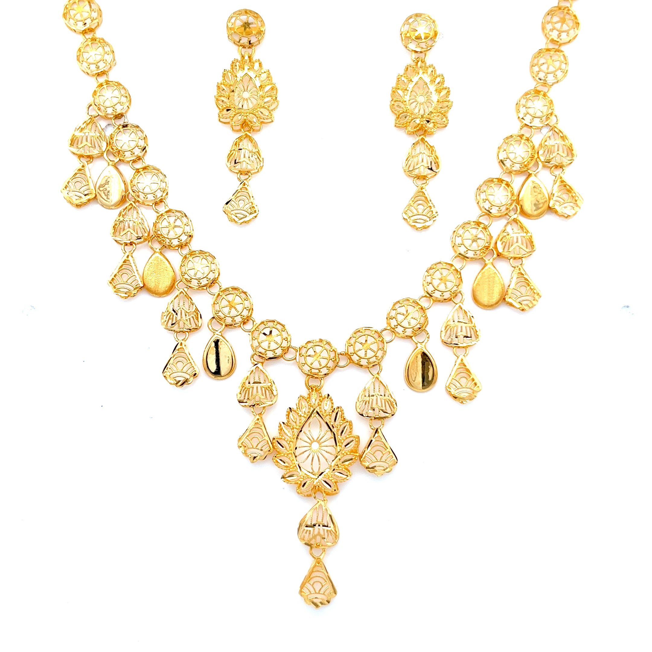 Akshara Gold Necklace