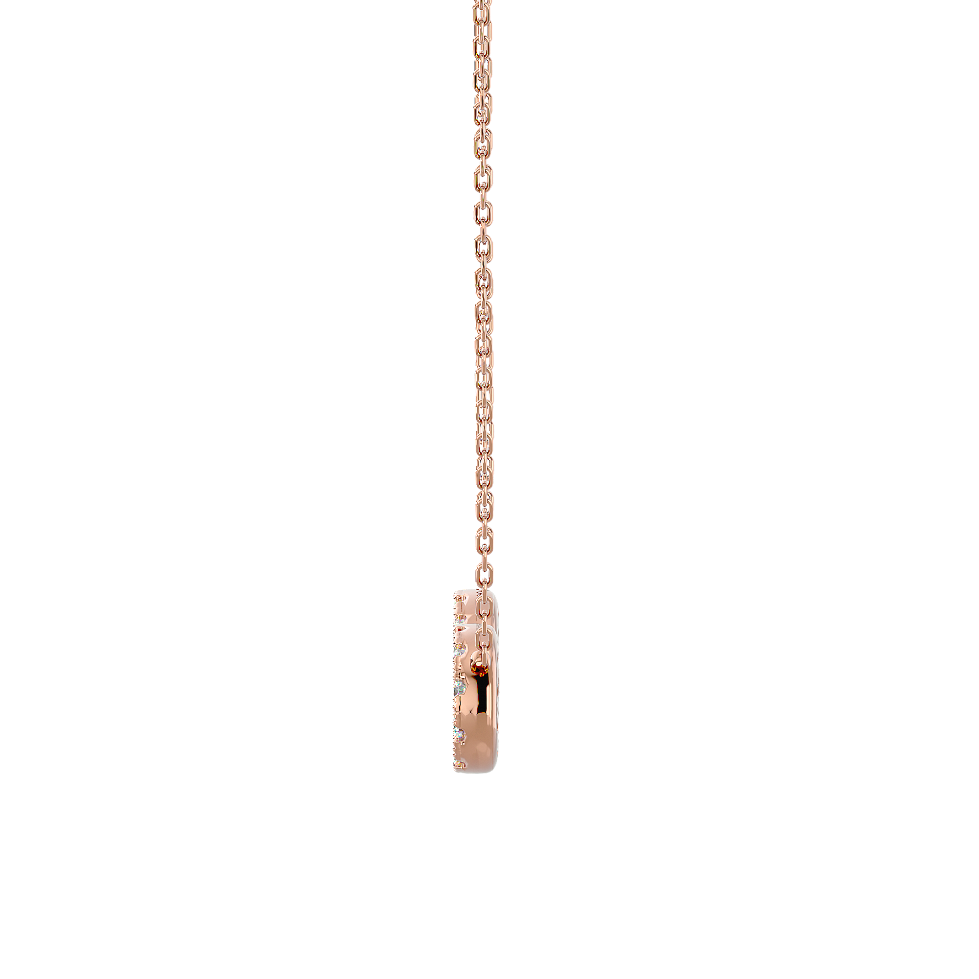 Zinnia Diamond Pendant