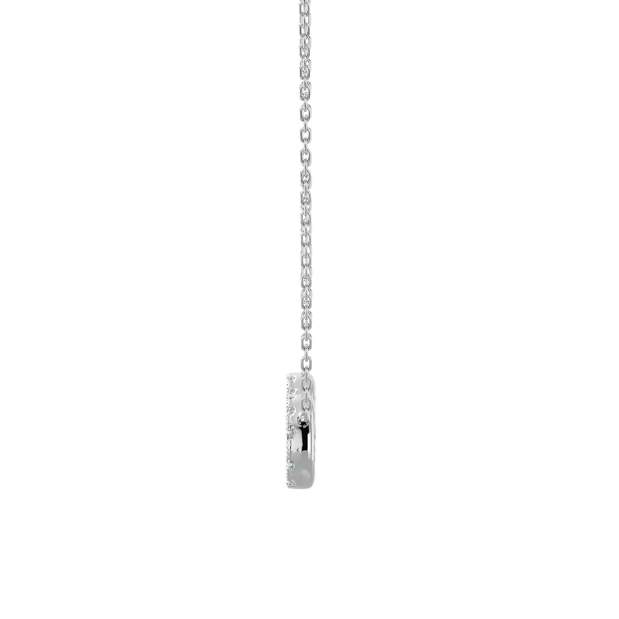 Zinnia Diamond Pendant