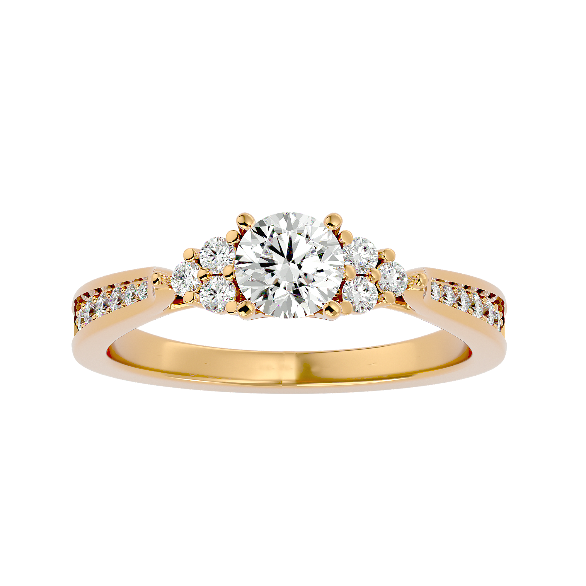 Zoey Solitaire Ring